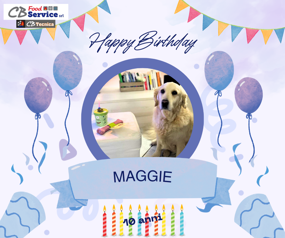 12/9/2014 – 12/9/2024 Tanti Auguri Maggie